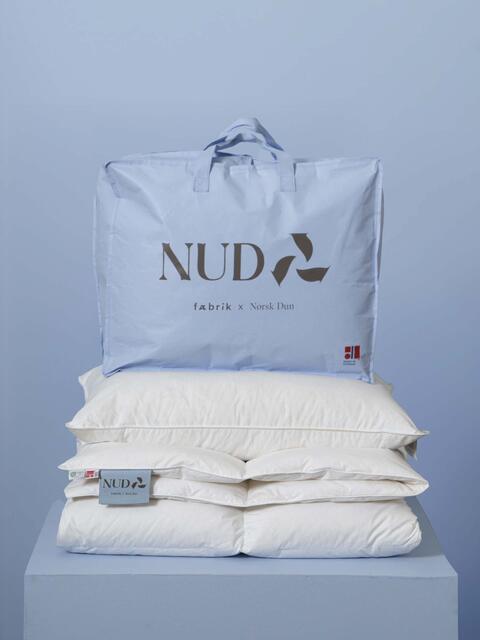 NUD bag med dundyne og dunpute